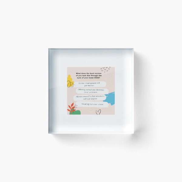 Item preview, Inner child sees kindness, peace, trust, and acceptance. designed and sold by InsightTC.