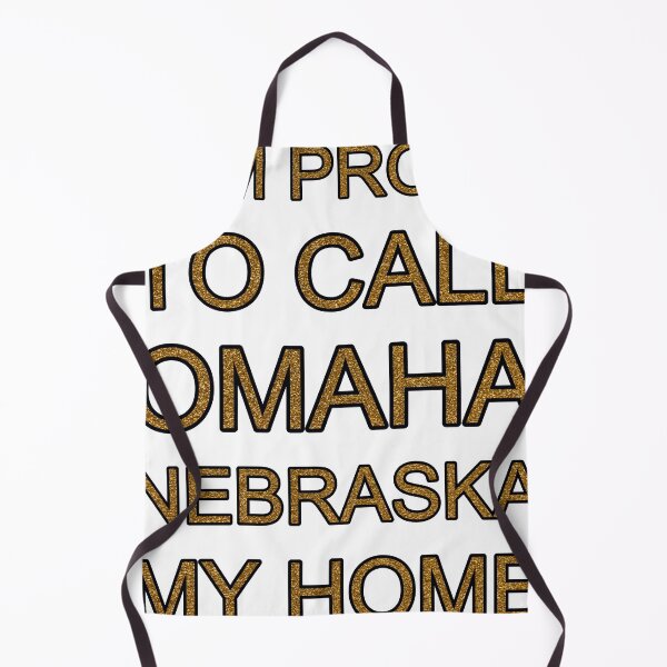 Item preview, I Am Proud To Call Omaha Nebraska My Home Gold Sequin designed and sold by TheIconSmith.
