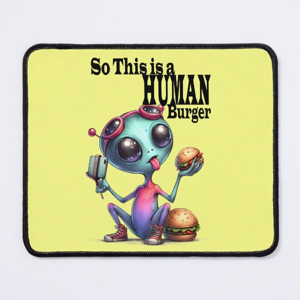 Item preview, Alien asks So this is a human burger designed and sold by LoneAngel.