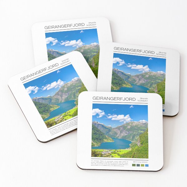 Artikelvorschau, Geirangerfjord - Norwegen - Fotografie entworfen und verkauft von StudioRedKoala.