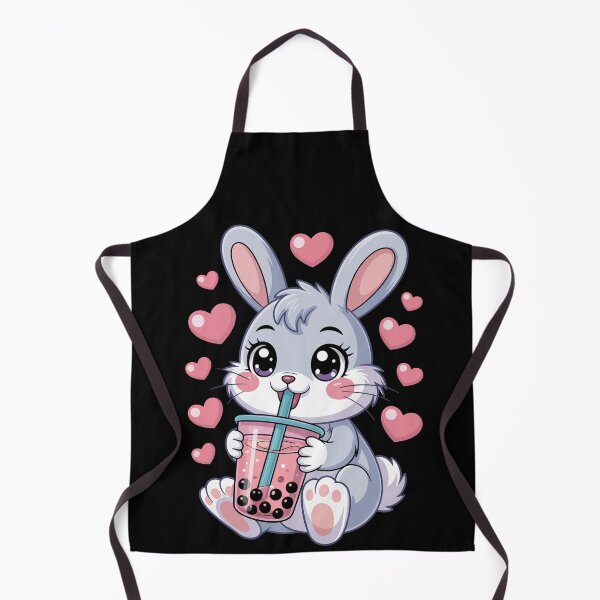Item preview, bunny and bubble tea designed and sold by jkrphoto.
