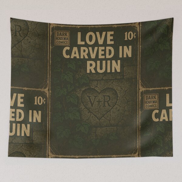 Item preview, Gothic Dark Academia: Love Carved in Ruin designed and sold by bapupa.