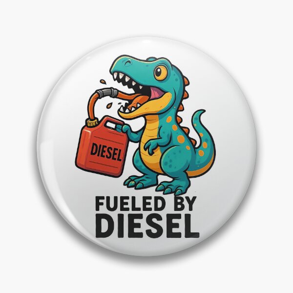 Item preview, Fueled By Diesel designed and sold by Diesel Drinking Dinosaurs.