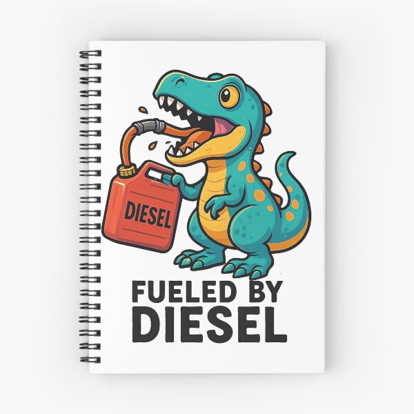 Item preview, Fueled By Diesel designed and sold by Diesel Drinking Dinosaurs.