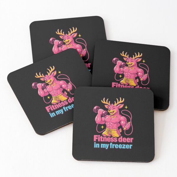 Item preview, fitness deer in my freezer designed and sold by TrendsLook.