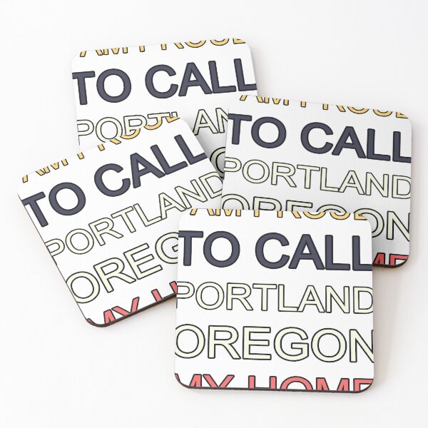 Item preview, I Am Proud To Call Portland Oregon My Home Retro designed and sold by TheIconSmith.