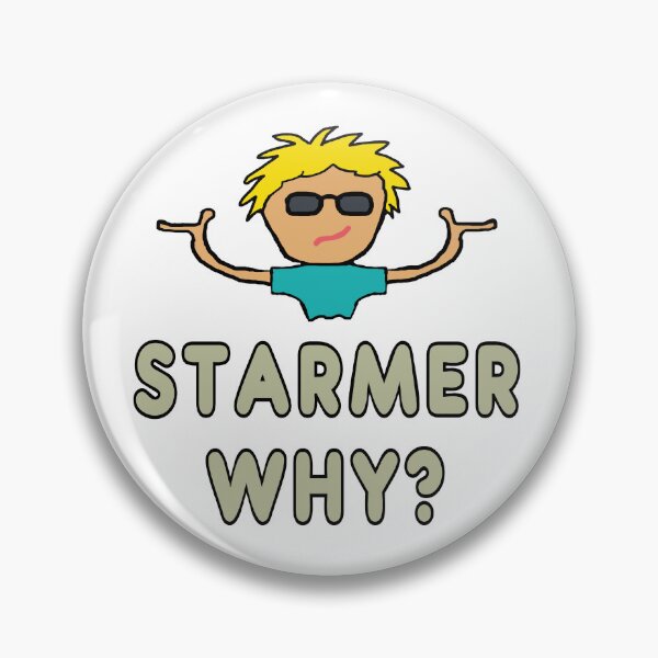 Item preview, Starmer Why? - An Anti Starmer Design designed and sold by Mark-Ewbie.