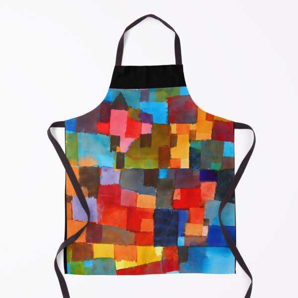 Item preview, Paul Klee Room Architectures Raumarchitekturen auf Kalt-Warm – cut version ( without frame and signature) designed and sold by EmeraldeaArt.