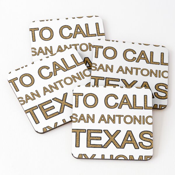 Item preview, I Am Proud To Call San Antonio Texas My Home Gold Sequin designed and sold by TheIconSmith.