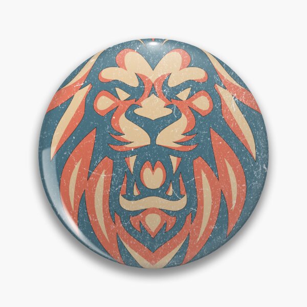 Item preview,  Lion Courage - Vintage distressed Shield Logo To Face your Struggles designed and sold by AfricaSkyBlue.