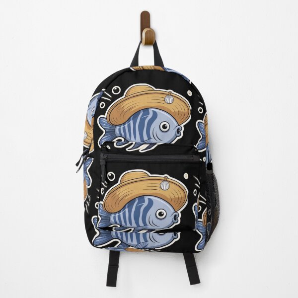 Item preview, Zebrafish with hats - animal lover designed and sold by DamioPolArt.