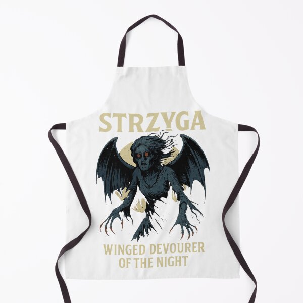 Item preview, T-shirt with a Slavic mythology motif: Strzyga designed and sold by PROJEKT CERTPRO.