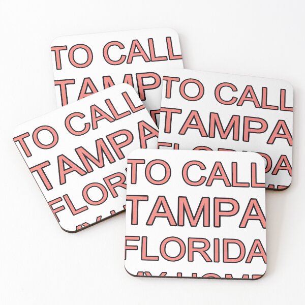 Item preview, I Am Proud To Call Tampa Florida My Home Red Sequin designed and sold by TheIconSmith.