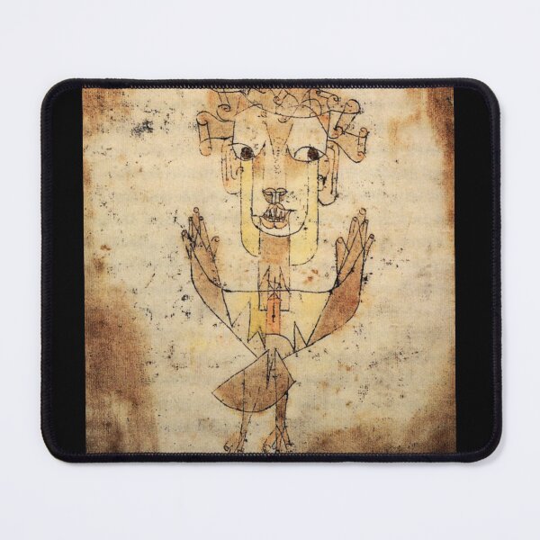 Item preview, Angelus Novus – Paul Klee Iconic Abstract Artwork designed and sold by EmeraldeaArt.