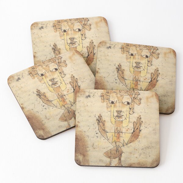 Item preview, Angelus Novus – Paul Klee Iconic Abstract Artwork designed and sold by EmeraldeaArt.
