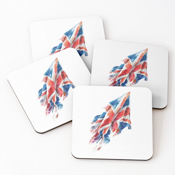 Item preview,  Watercolor Waving Flag – UK designed and sold by TomiMono.