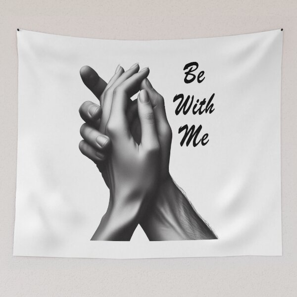 Item preview, Be with me #07 – Emotional Minimalist Typography. designed and sold by MyAceCrafts.