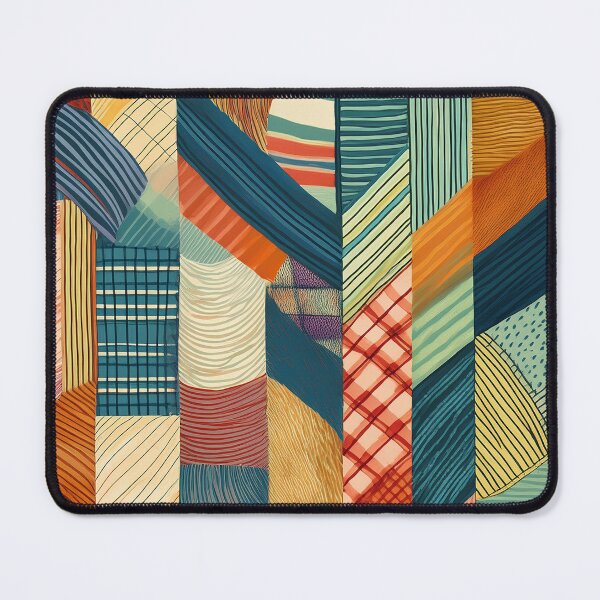 Item preview, Colorful retro pattern design designed and sold by Photopat.