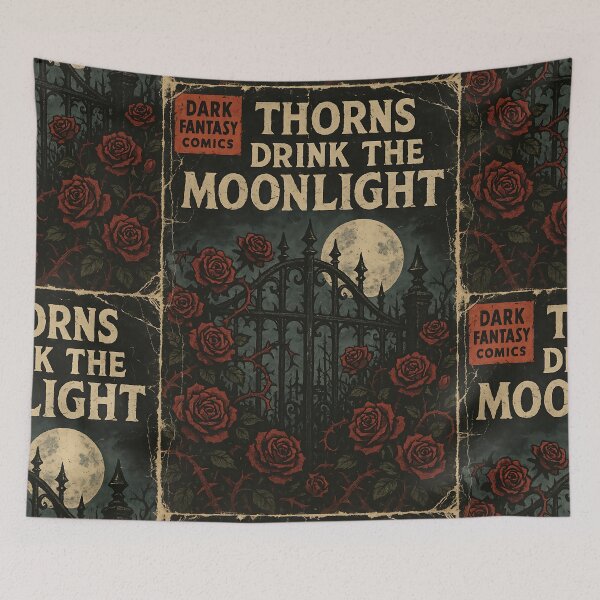 Item preview, Gothic Dark Fantasy: Thorns Drink the Moonlight designed and sold by bapupa.