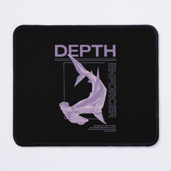 Item preview, Depth Enforcer Hammerhead Shark Purple designed and sold by Duckittyu.