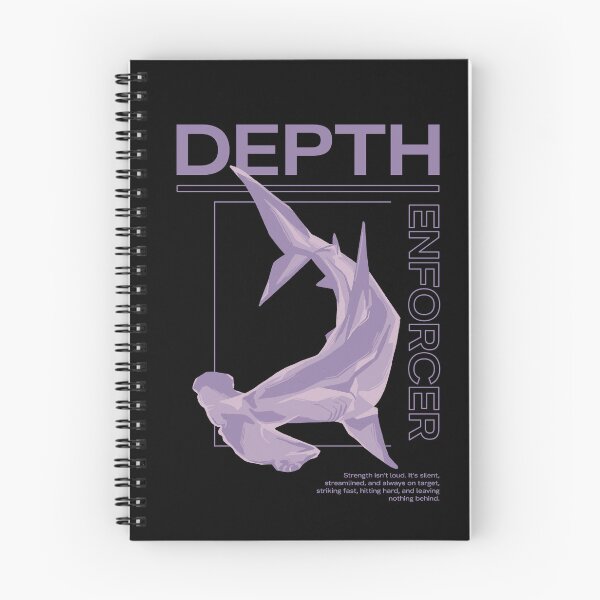Item preview, Depth Enforcer Hammerhead Shark Purple designed and sold by Duckittyu.
