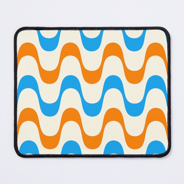 Item preview, Colorful Waves Ornament designed and sold by missbobbit.