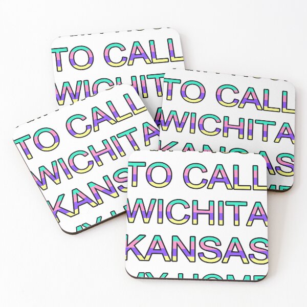 Item preview, I Am Proud To Call Wichita Kansas My Home Colorful Text designed and sold by TheIconSmith.