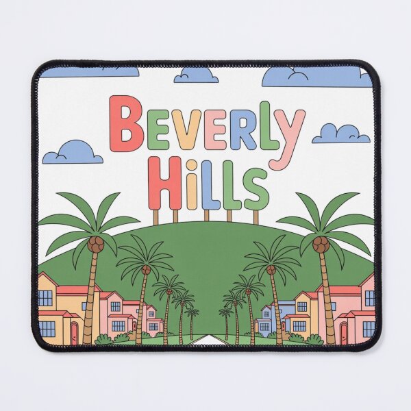 Item preview, Cartoon Beverly Hills designed and sold by ArtQueen777.