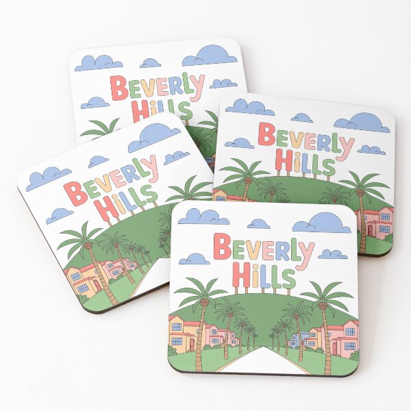 Item preview, Cartoon Beverly Hills designed and sold by ArtQueen777.