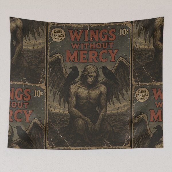 Item preview, Gothic Dark Fantasy: Wings Without Mercy designed and sold by bapupa.