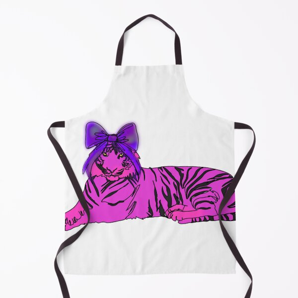 Item preview, Maple the Tiger the Pink with purple Bow – animalzinhats designed and sold by Ashley’sAnimalz.