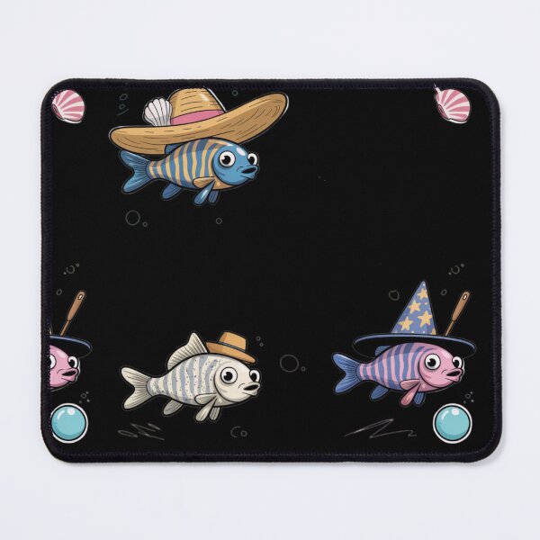 Item preview, Cute Zebrafish with hats designed and sold by DamioPolArt.
