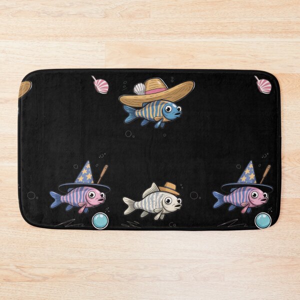 Item preview, Cute Zebrafish with hats designed and sold by DamioPolArt.