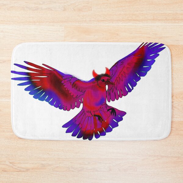 Item preview, Soaring Bird Wearing Devil Horns – animalzinhats designed and sold by Ashley’sAnimalz.