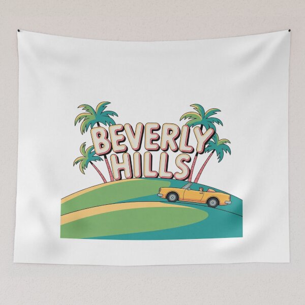 Item preview, Cartoon Beverly Hills designed and sold by ArtQueen777.