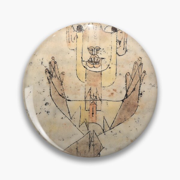Item preview, Paul Klee Angelus Novus – Digitally Enhanced Artwork designed and sold by EmeraldeaArt.