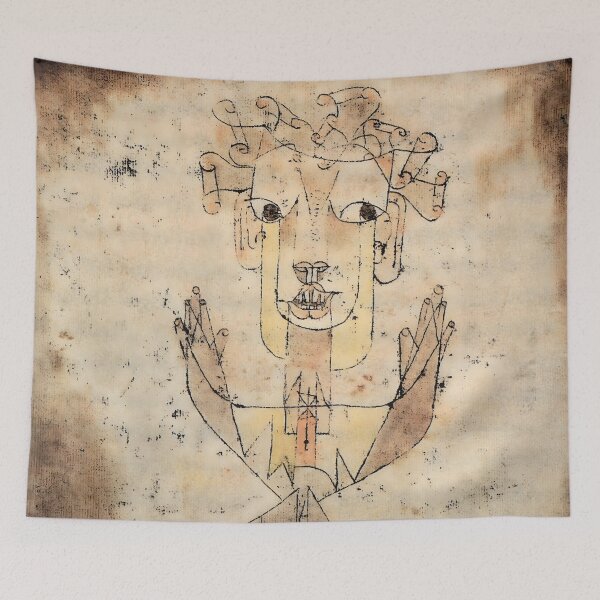 Item preview, Paul Klee Angelus Novus – Digitally Enhanced Artwork designed and sold by EmeraldeaArt.