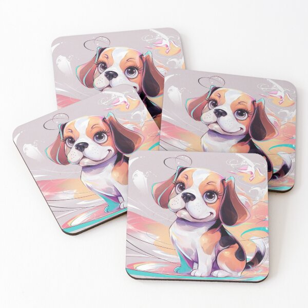 Item preview, Color Splash Abstract Beagle designed and sold by NeatThingLover.
