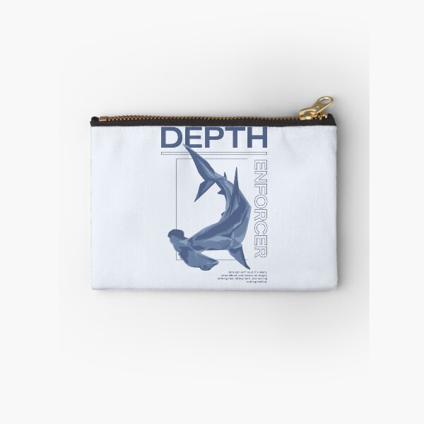 Item preview, Depth Enforcer Hammerhead Shark Blue designed and sold by Duckittyu.