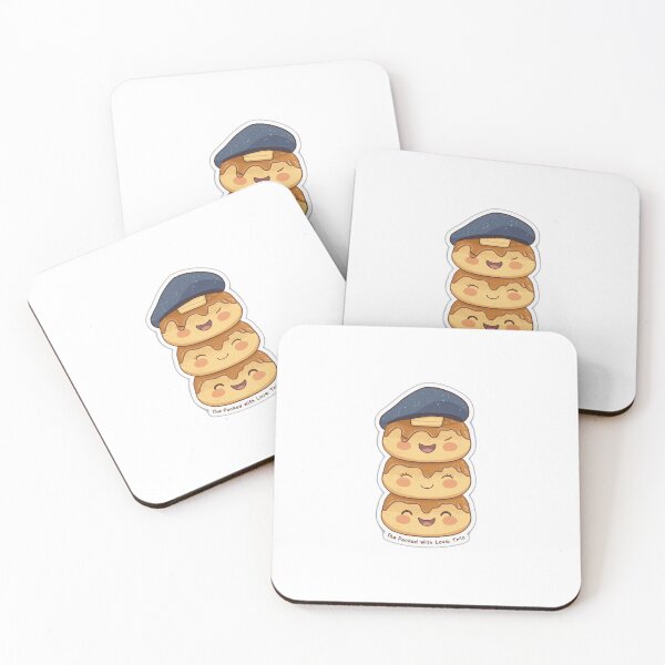 Item preview, Pancake trio  designed and sold by cute-stickers10.