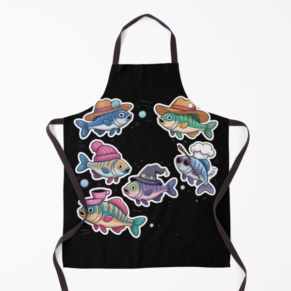 Item preview, Funny Zebrafish with hats designed and sold by DamioPolArt.