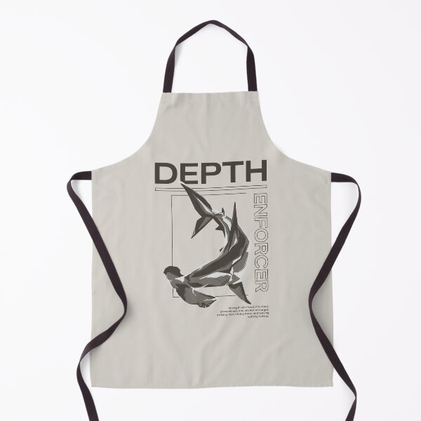 Item preview, Depth Enforcer Hammerhead Shark Grey designed and sold by Duckittyu.