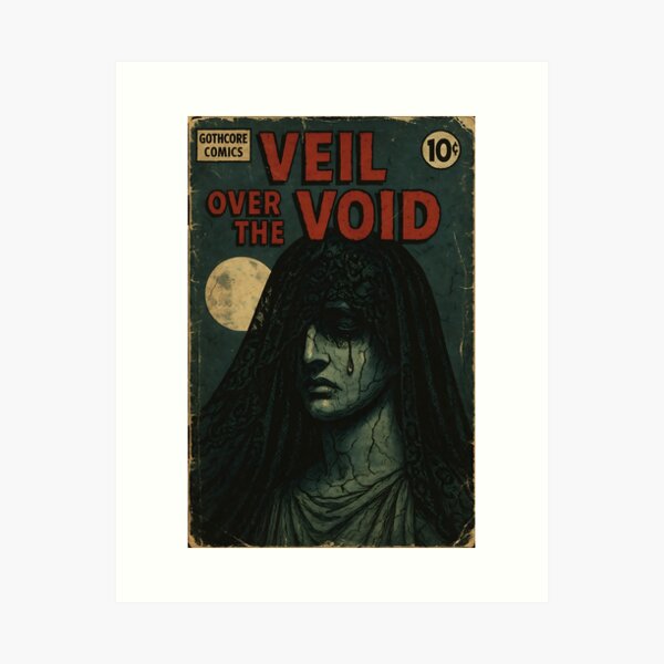 Item preview, Haunting Gothcore: Veil Over the Void designed and sold by bapupa.