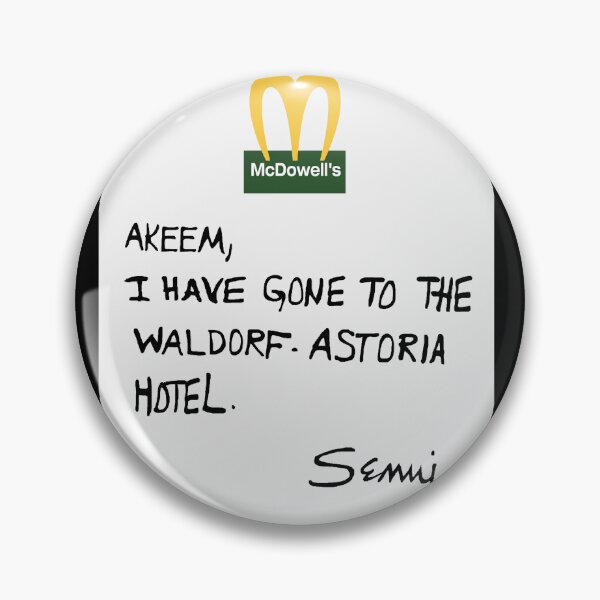 Item preview, coming to america (semmi's pinned not to akeem) designed and sold by Soulfate.