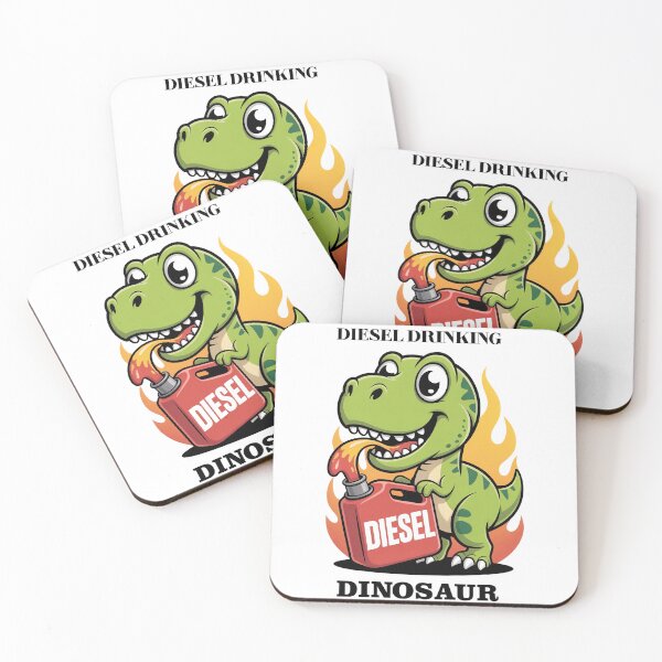 Item preview, Diesel Drinking Dinosaur designed and sold by Diesel Drinking Dinosaurs.