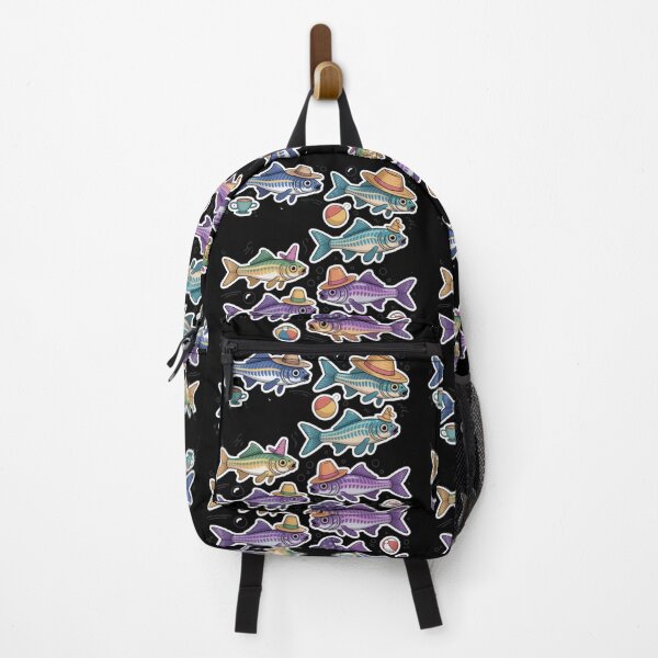 Item preview, Funny colorful Zebrafish with hats designed and sold by DamioPolArt.