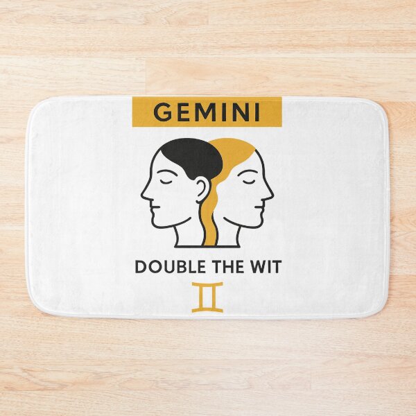 Artikelvorschau, Zwillinge – Doppelter Witz – Zodiac Twins Illustration entworfen und verkauft von ArtByYunus.