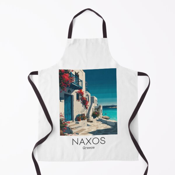 Item preview, A Vintage Travel Illustration of the Naxos - Greece designed and sold by GoodOldVintage.