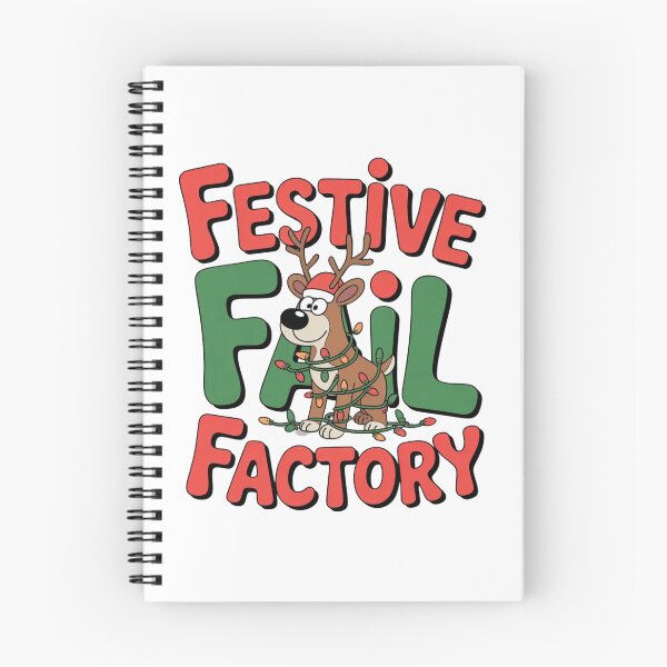 Item preview, Festive Fail Factory – Funny Reindeer Christmas Lights designed and sold by ArtByYunus.