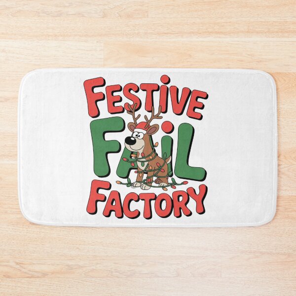 Item preview, Festive Fail Factory – Funny Reindeer Christmas Lights designed and sold by ArtByYunus.